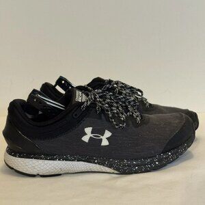 Under Armour Charged Escape 3 Evo Black & White Athletic Shoes Sneakers Men 10